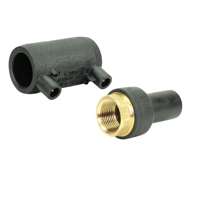 Elektroschweißfittings Übergangsadapter mit IG PE/Messing für EF Muffe