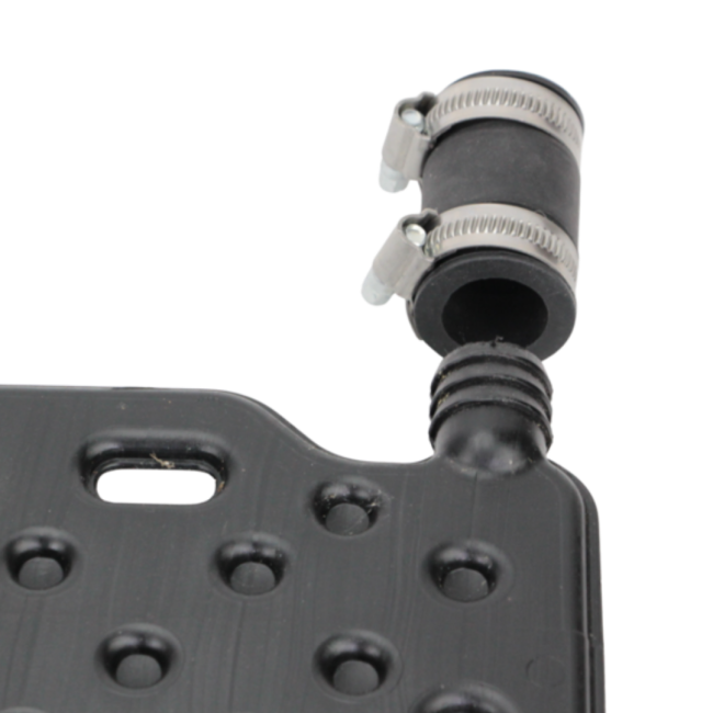 OKU Verbindungsschlauch 25 x 3 x 63 mm mit 2 Edelstahl Schlauchschellen