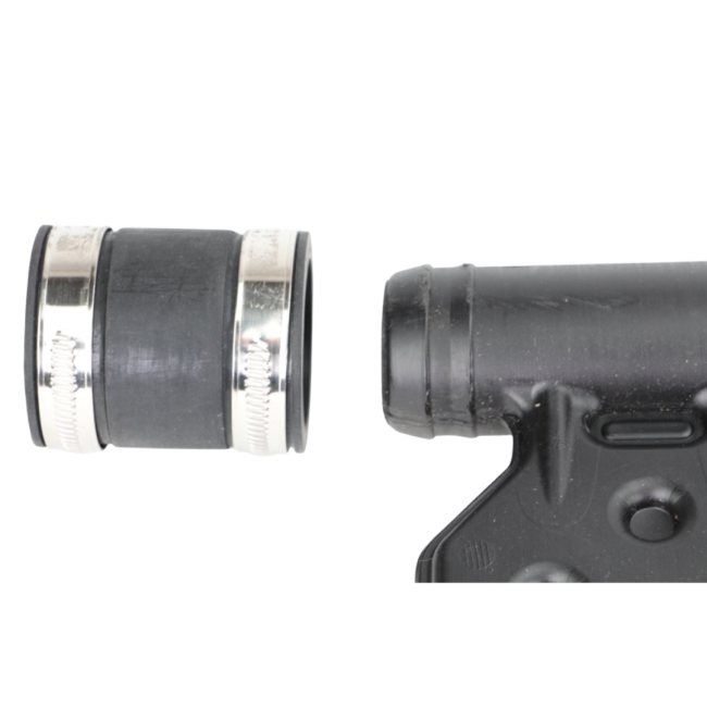 OKU Verbindungsschlauch 38 x 5 x 60 mm mit 2 Edelstahl Schlauchschellen