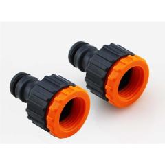 2 x PROFI Hahnanschlüsse für Schnellkupplung 1/2