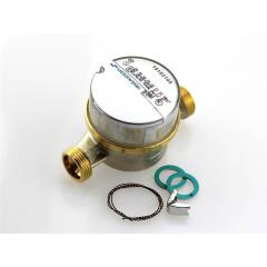 Einstrahl-Aufputz Wasserzähler -Aufputz kalt aktuelles Beglaubigungs- Eichjahr