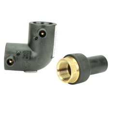 Elektroschweißfittings Übergangsadapter mit IG PE/Messing für EF Muffe