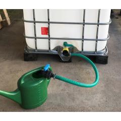 Flexibler Befüllschlauch mit stabilem 2 Zoll Anschluss für IBC Tank