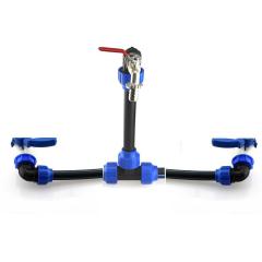 IBC Schwanenhals + 2 Tankverbindungen Auslaufhahn 1/2