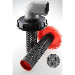 IBC Tank Einlauffilter Schraubdeckel 150 mm mit HT 70 mm für IBC Tank