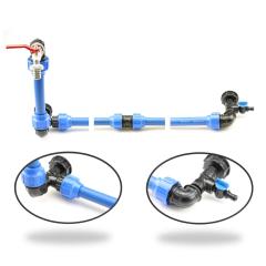 IBC Tankverbindung (2 Tanks)+Schwanenhals+ Auslaufhahn 3/4