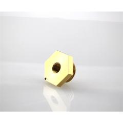 Kompakt Vorlaufadapter 1/2 Zoll auf M 10 für Direktmessung Wärmemengenzähler