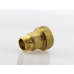 PE Rohr Messing Klemmverbinder Kupplung PE-AG