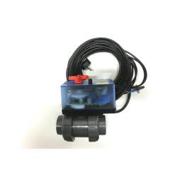 Pool Schwimmbad 2-Wege-Kugelhahn D 50 mm incl. Regelung mit elektrischem Stellmotor 230V