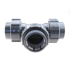 PVC-U FlexFit Klemmverschraubung IBG® T-Stück Klemm 3x